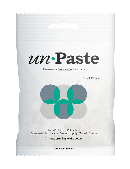 Unpaste Fluoride-Free Mint, two month supply