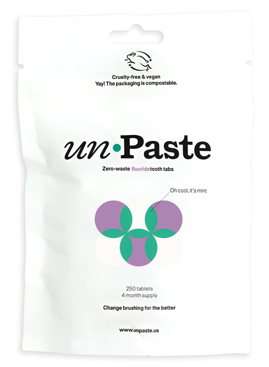 Unpaste Fluoride Mint, 4 month supply